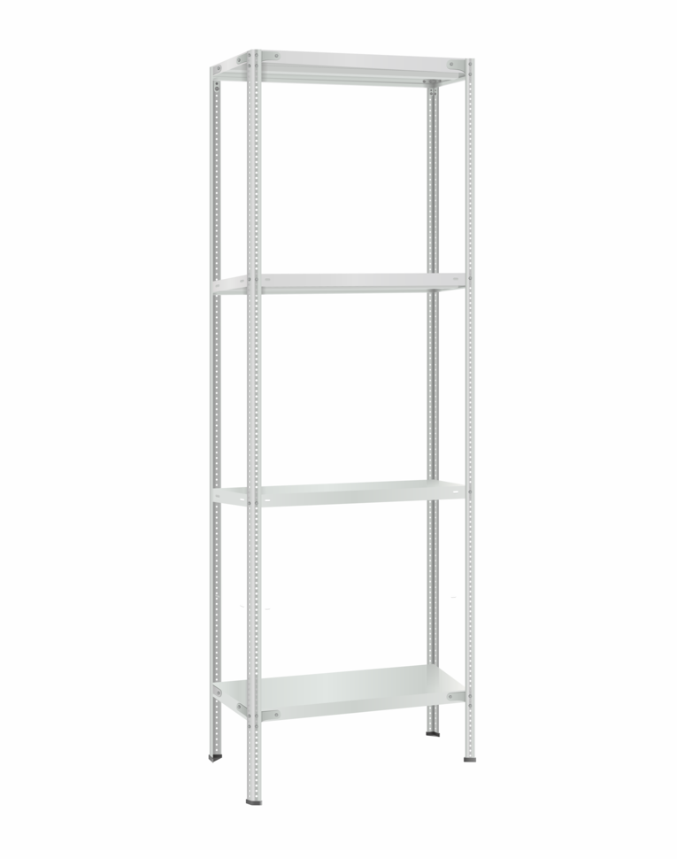 Стеллаж металлический Титан МС-500 3000х700х300 4 полки Стеллаж металлический Титан МС-500 3000х700х300 4 полки