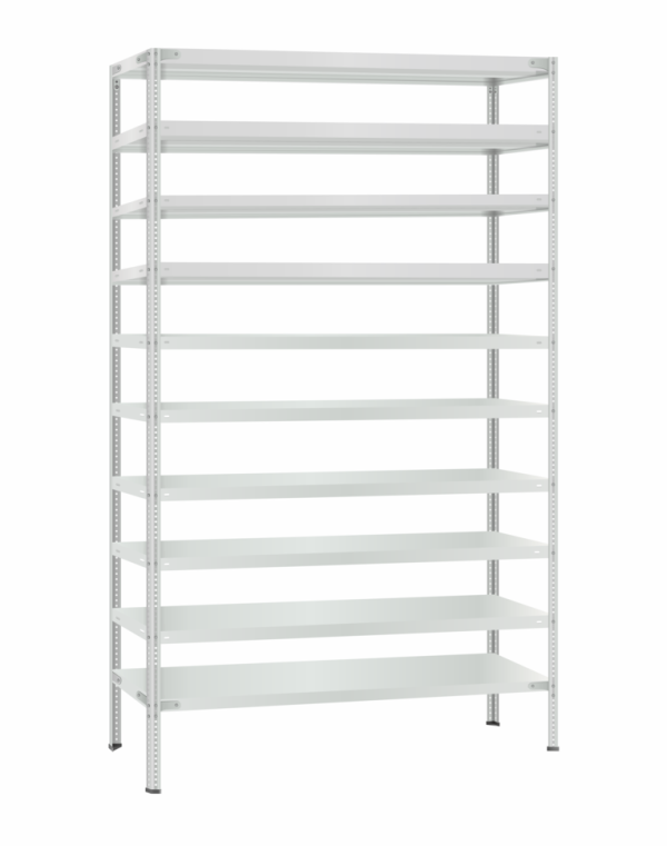 Стеллаж металлический Титан МС-500 3000х1200х600 10 полок