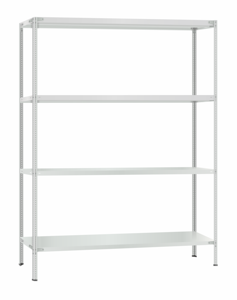 Стеллаж металлический Титан МС-500 3000х1500х400 4 полки Стеллаж металлический Титан МС-500 3000х1500х400 4 полки