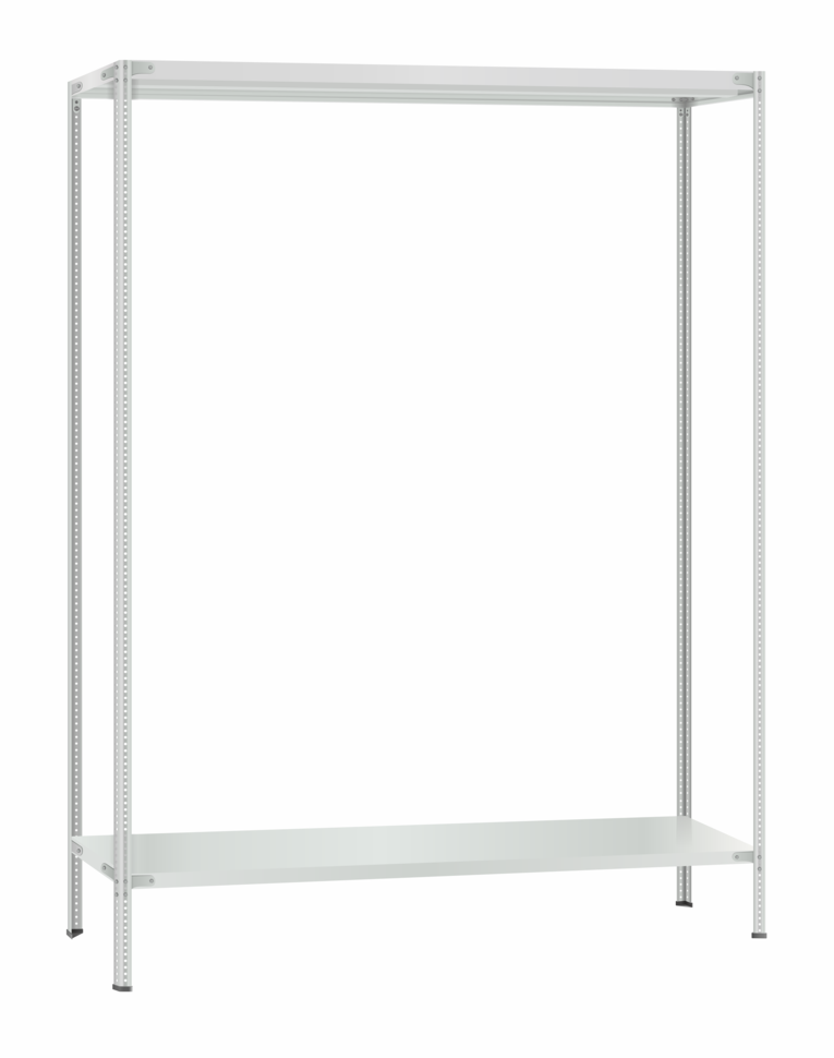 Стеллаж металлический Титан МС-500 3000х1500х500 2 полки Стеллаж металлический Титан МС-500 3000х1500х500 2 полки