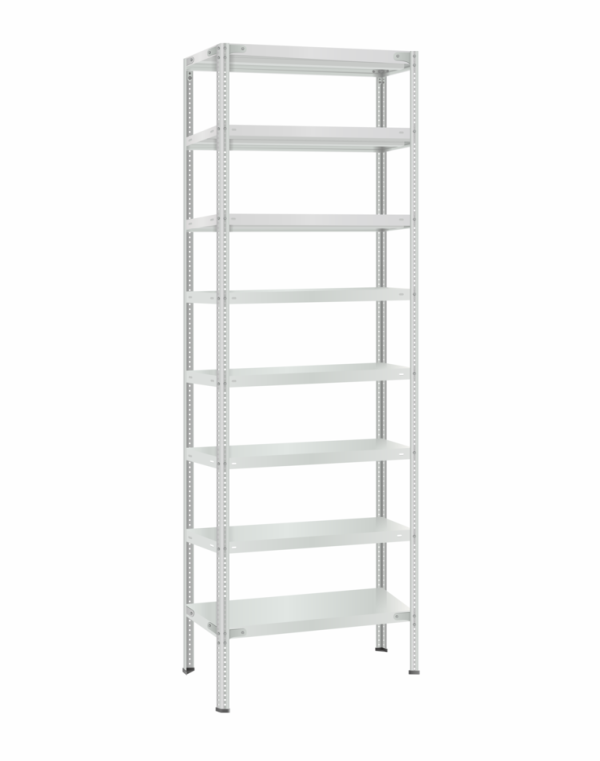 Стеллаж металлический Титан МС-500 2300х700х400 8 полок