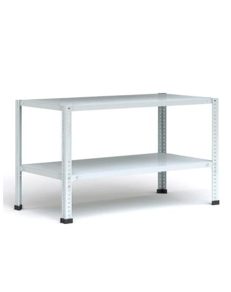 Стеллаж металлический Титан МС-500 1000х700х300 2 полки Стеллаж металлический Титан МС-500 1000х700х300 2 полки