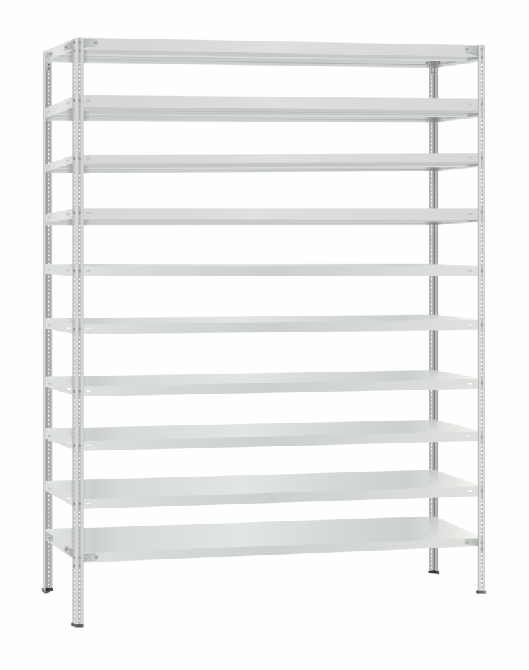 Стеллаж металлический Титан МС-500 2300х1500х400 10 полок