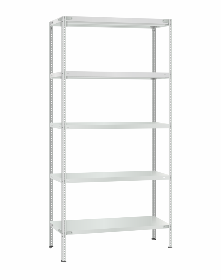 Стеллаж металлический Титан МС-500 3000х1000х300 5 полок Стеллаж металлический Титан МС-500 3000х1000х300 5 полок