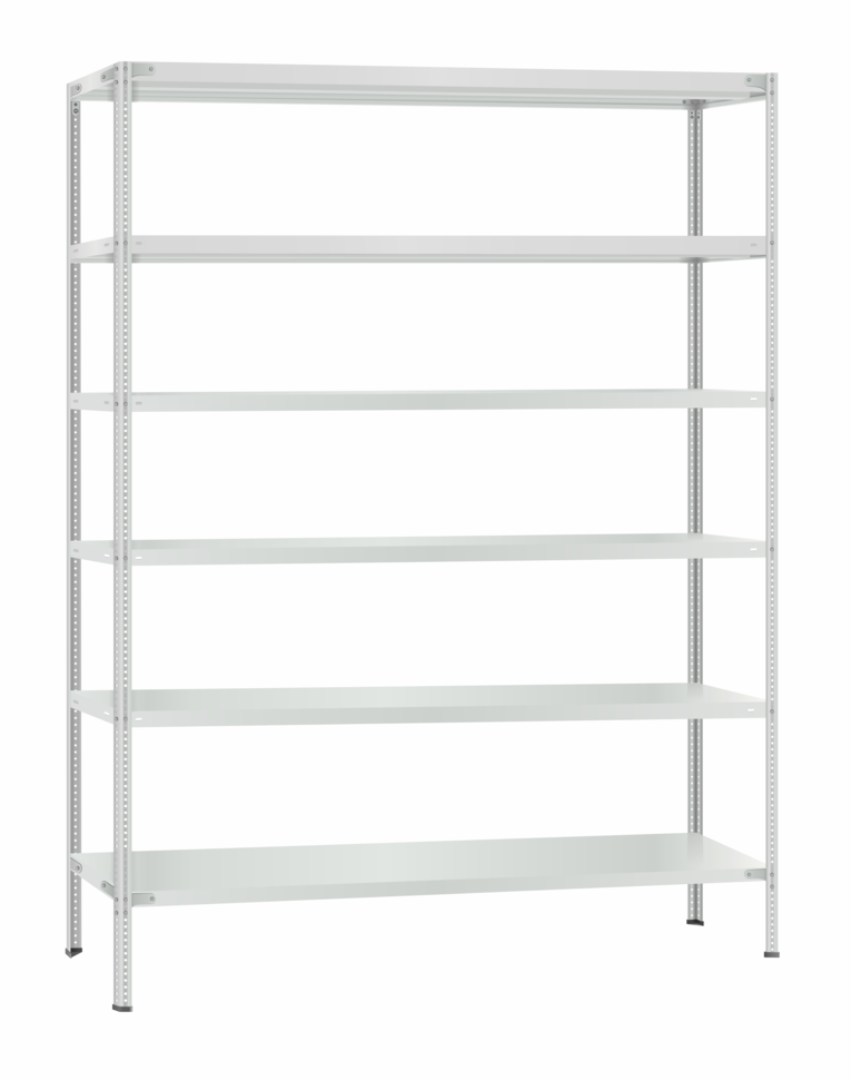 Стеллаж металлический Титан МС-500 3000х1500х600 6 полок Стеллаж металлический Титан МС-500 3000х1500х600 6 полок