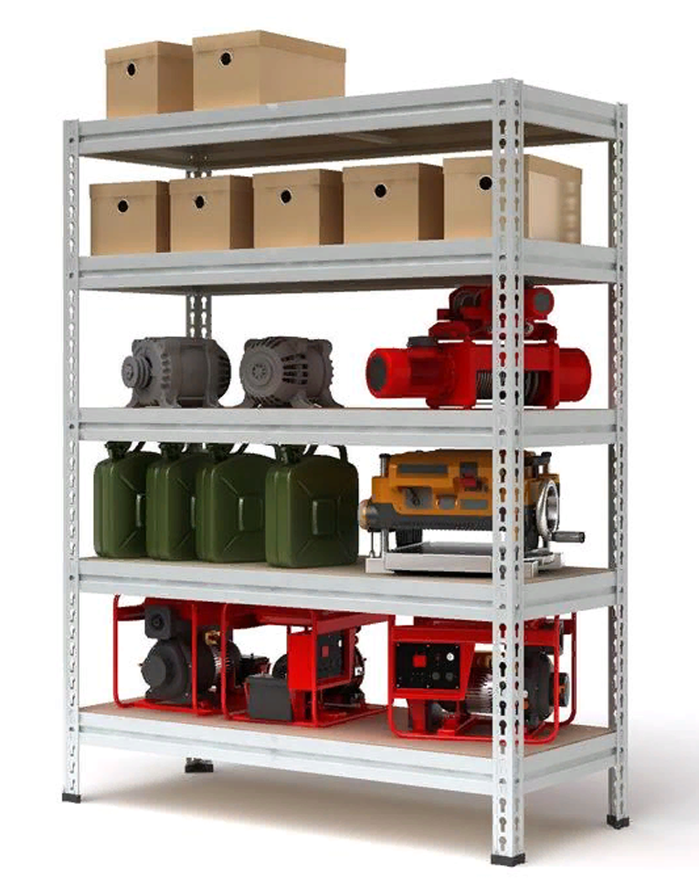 Стеллаж металлический МС-Т 3000х1510х500 5 полок Стеллаж металлический МС-Т 3000х1510х500 5 полок