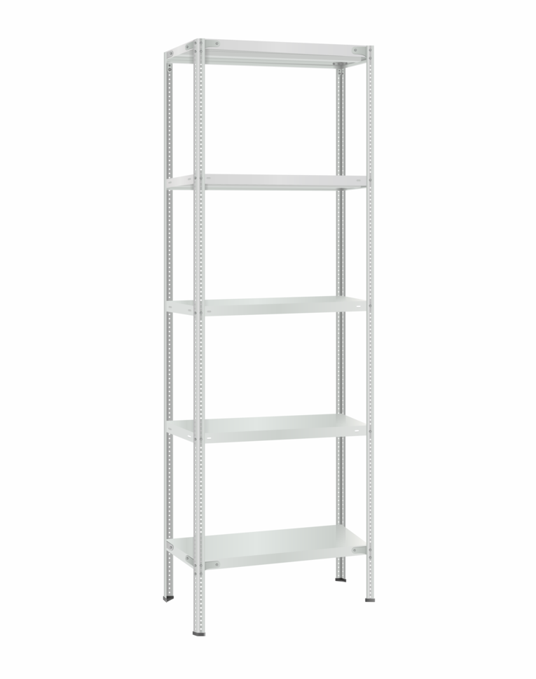 Стеллаж металлический Титан МС-500 2400х700х300 5 полок Стеллаж металлический Титан МС-500 2400х700х300 5 полок