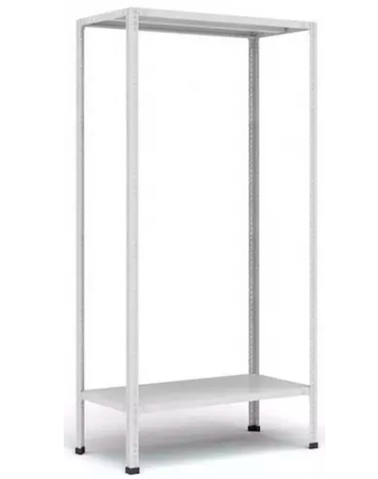 Стеллаж металлический Титан МС-500 1200х700х500 2 полки Стеллаж металлический Титан МС-500 1200х700х500 2 полки