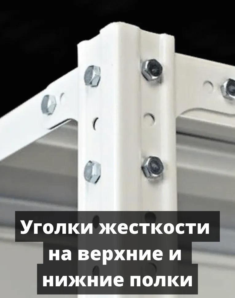 Стеллаж металлический Титан МС-750 2300x1000x600 10 полок Стеллаж металлический Титан МС-750 2300x1000x600 10 полок