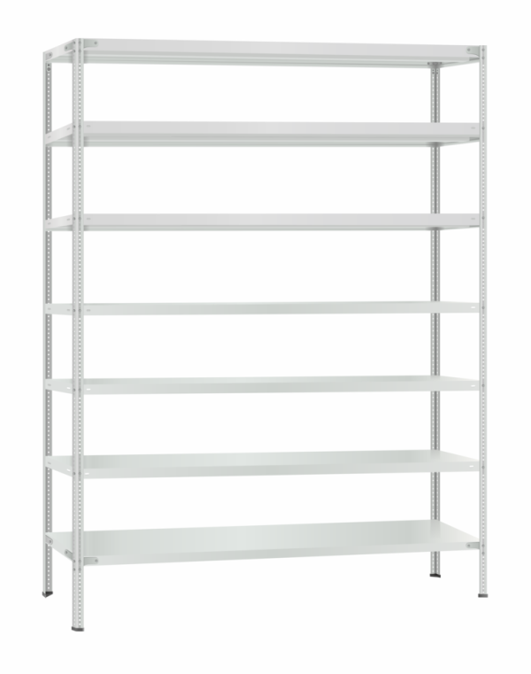 Стеллаж металлический Титан МС-500 2400х1500х400 7 полок